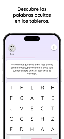 Cazapalabras Screenshot
